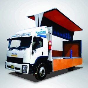 furgon ala de gaviota hidráulica camión isuzu 10 toneladas en perú